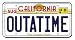 Back To The Future - Prop Replica: Delorean License Plate_s-1