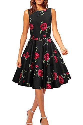 Black Butterfly 'Audrey' Vintage Serenity 50's Dress
