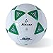 Mikasa Serious Soccer Ball (Green/White, Size 4)