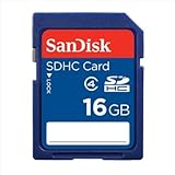 SanDisk 16 GB Class 2 SDHC Flash Memory Card SDSDB-016G-A11