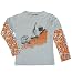 Ant Band Double Sleeve Tee in Grey ~ infant & toddler