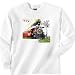 Train Crossing - Cars, Trucks, Planes, and Trains Premium Long Sleeve Tee Image