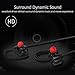 Bluetooth Headphones Roman Wireless In-Ear Earphones IPX4 Swaetproof Running Earbuds with Mic(10 Hours Play Time, Bluetooth 4.1, CVC 6.0 Noise Cancelling)