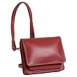 Derek Alexander Leather Small 3/4 Flap Front Organizer