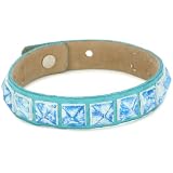 Streets Ahead 1/2 Turquoise Leather with White