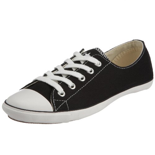Converse All Star Light Ox 511528, Damen Sneaker, Schwarz (Black / White), 35 EU / 3 UK