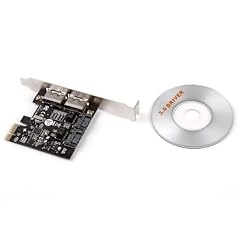 PCI-E Express 2 x SATA III 3 mit eSATA E-SATA Controller Karte