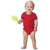 Bella Infant 100% Cotton 5.8 oz infant bodysuit w/lapped shoulders