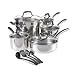 Farberware Millennium Cookware Set - Silver (14 Pc)