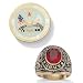 Jewelry : 2-Piece Army Ring/Pin Set