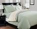 Pinzon 160-Gram Solid Flannel Full/Queen Duvet Cover, Eucalyptus