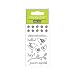 Hello Birdie Sparkle Clear Stamps (Hero Arts) CL177