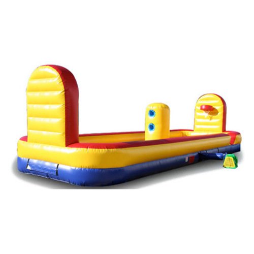 EZ Inflatables Bungee Basketball Bounce House Melissie wing