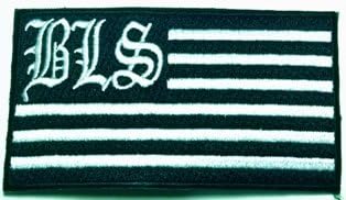 BLS Black Label Society Heavy Metal Rock Punk Music Band Logo Patch/THRASH METAL/HEAVY METAL/EXTREME METAL/DEATH METAL/ Band t Shirts Applique Iron on Patches FOR COLLECTION BY MOODBEAT SHOP