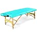 3B Scientific W60601G Green Basic PorTable Massage Table, 72.5" Length x 27.5" Width