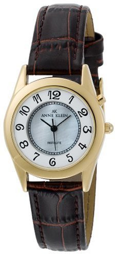 41uESu%2BoSgL AK Anne Klein Womens GoldTone Easy to Read