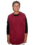 Solid Color Bibs, Wine, 17