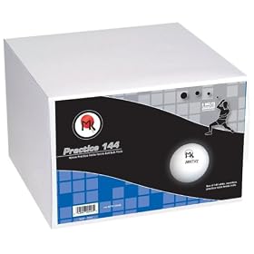Martin Kilpatrick MPW14440 MK Practice Table Tennis Balls (144 Count)