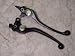 Brake & Clutch Levers - Suzuki GSXR 1300 Hayabusa 99-07, SV1000 SV 03-08, TL1000R TLR 98-03, Bandit 1200 01-07 - Black