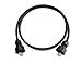 Leviton D6720-20E DuraPort Industrial CAT 6 UTP Patch Cord with Industrial to Industrial Plug, 20