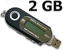 MP3 Player 2 GB Black USB2.0 Stick 2GB Neu mit FM Radio