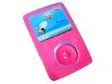 Pink Silicone Skin Case Cover for SanDisk Sansa Fuze 2gb, 4gb & 8gb + Belt Clip, Lanyard & Screen Protector