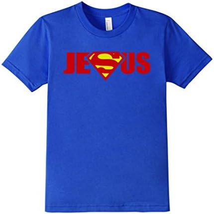 Kids Super Jesus  4 Royal Blue