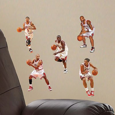 Fathead Chicago Bulls 2010-2011 Team Set Wall Graphic