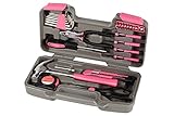 女の子の為のピンクの工具セット 39pcs　DIY女子
