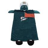 6' Children's NFL Miami Dolphins Cozy Sleeping Bag
