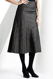 Chain Stitch Panelled Skirt