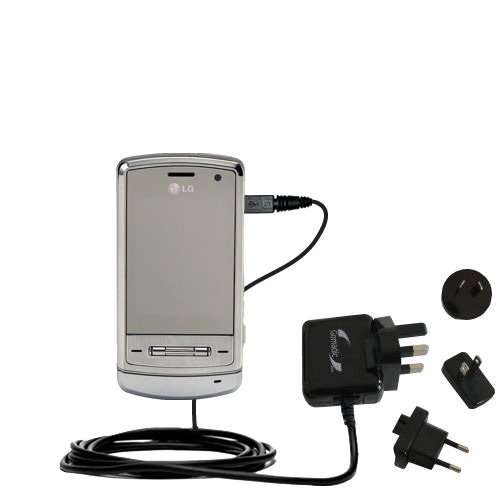 International Wall / AC Charger for the LG Shine - Gomadic Brand w/ TipExchange Technology