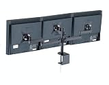 Image of Review Buy US Three LCD Monitor Desk Mount Adjustable Double Arm US , Elitech LCD-016