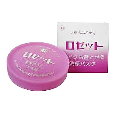 ロゼットメイクも落とせる洗顔パスタ