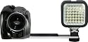 Sima SL-20LX Ultra Bright Video Light (Silver)