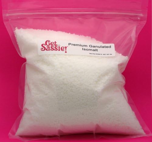 Granulated Isomalt, Uncooked Crystals, 4lb Bag