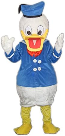 JWUP Plus Size Plus Size Donald Duck Mascot Costume Light Move Daysi Cartoon Character Cosplay Costume for Adults