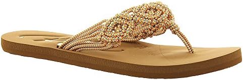 Roxy Women's Guinea Flip Flop, Pink, 7 M US