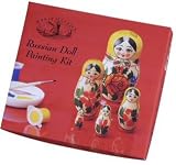 Russian Doll Painting Kit - Complete set of five dolls