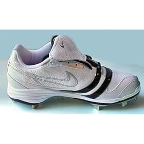Buy Nike Air Diamond Fastpitch Softball Metal Cleat Ladies Shoes 2 pair left 9M 9.5M US by Nike