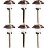 Westinghouse 403206-15  6 Piece Inwood II Solar Lights Set, Copper Finish