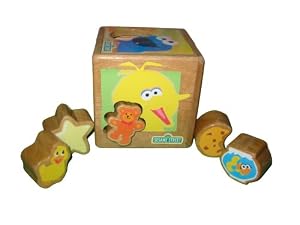 Sesame Street Sort 'N Shape Friends Cube