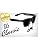 The Classic - Standard black frame & a sophisticated Classic mustache