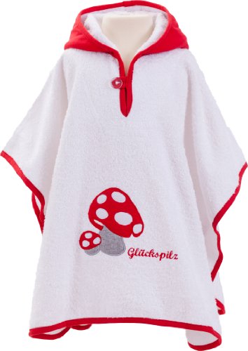 Smithy F082022 Badeponcho Frottee Gl&uuml;ckspilz 50 x 70 cm Preisvergleich