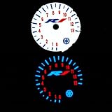 2002-2003 YAMAHA YZF R1 YZFR1 WHITE FACE GLOW GAUGES