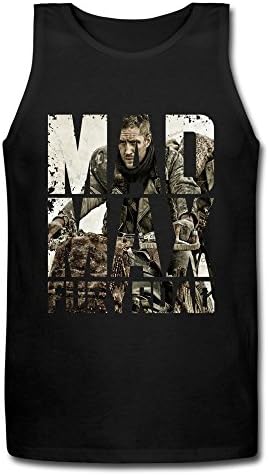 SHOWQEE Man's Mad Max Fury Road Fashion Black Suit With Vest