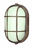 UPC 736916010054 product image for Trans Globe Lighting 41005 RT 8-1/2-Inch 1-Light Medium Outdoor Bulkhead, Rust | upcitemdb.com