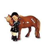 Hagen Renaker- Little Girl with Pony