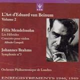 L � Art d � Eduard Van Benum Volume 2 - Mendelssohn Les Hebrides...
