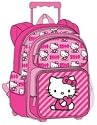 Sanrio Hello Kitty Rollling Backpack - Full size Kitty Luggage - Delicious Apple !